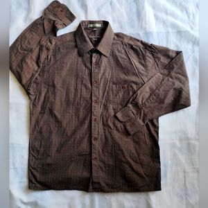 3/$30💜Vintage Christian Dumas Sport shirt Size L